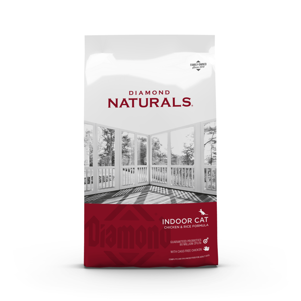 Diamond Naturals Indoor Cat Food (Chicken & Rice Formula)