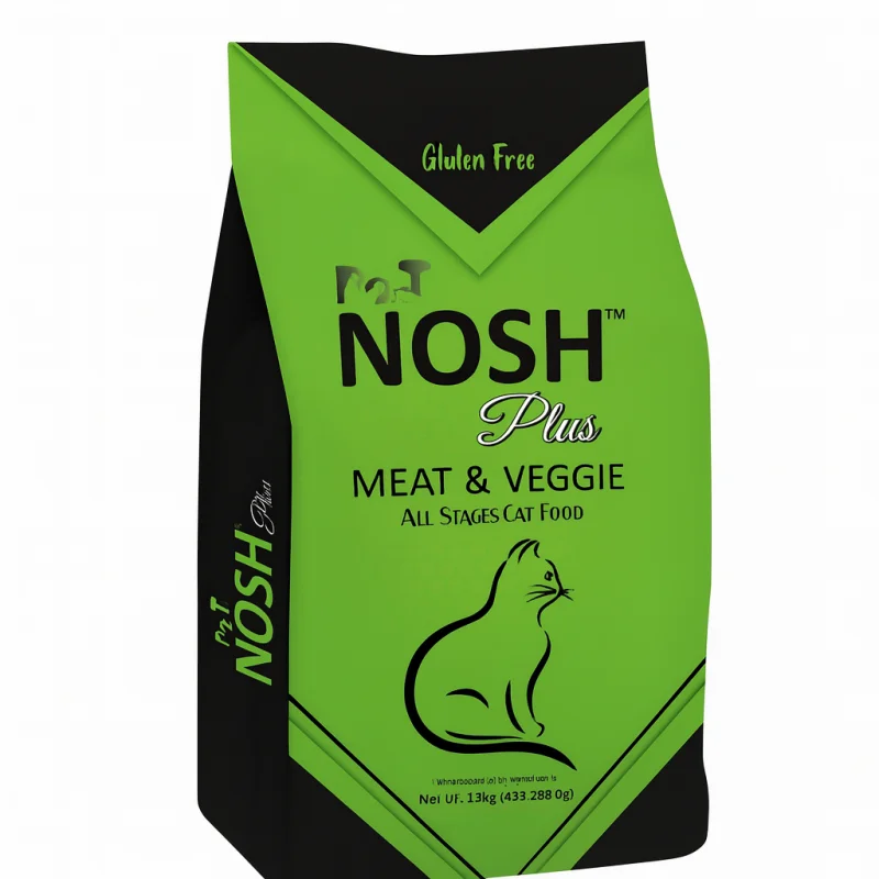 Pet Nosh™ Plus – Meat & Veggie (All Stages Cat Food) 1.2KG