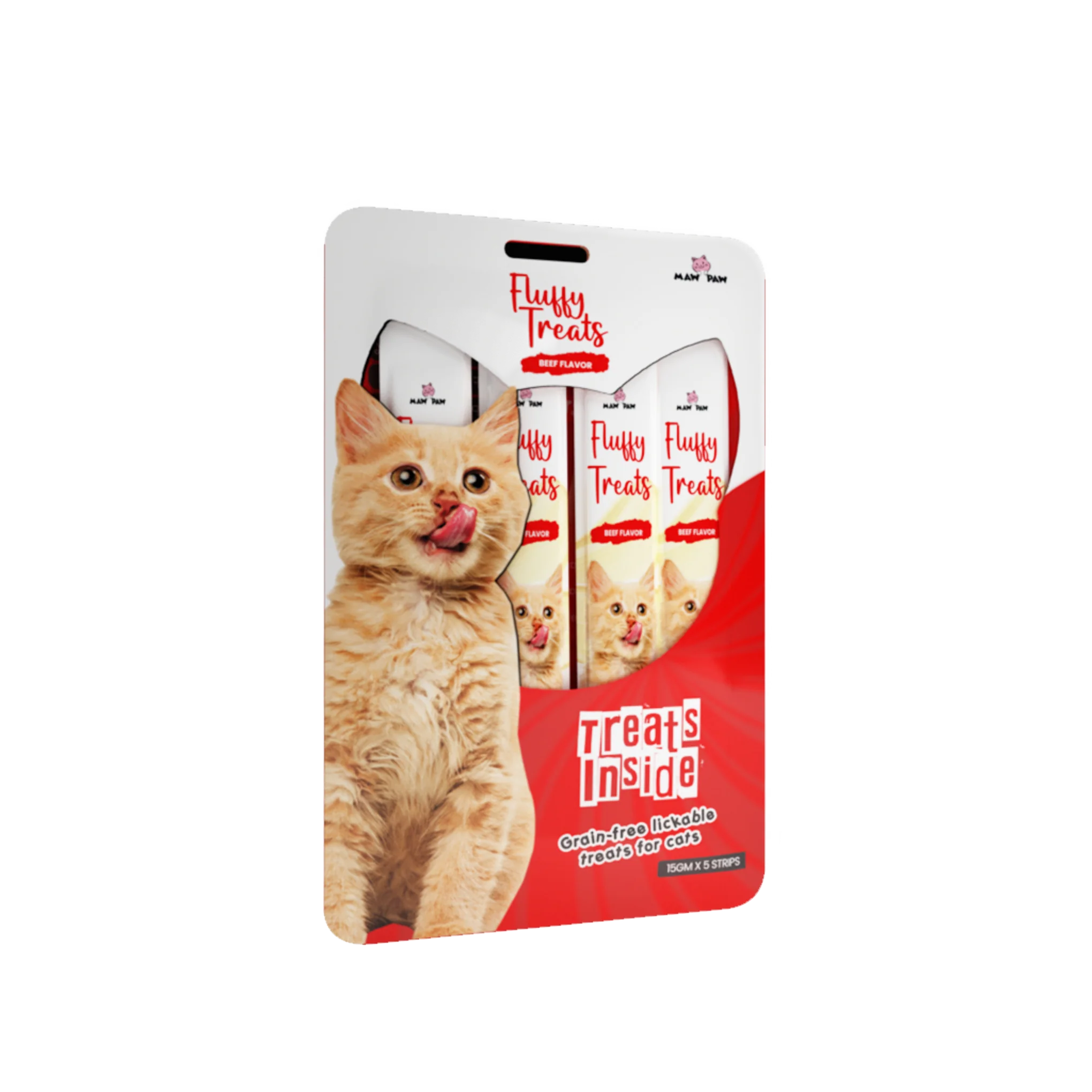 Fluffy Lickable Treats - Beef (Grain-Free)