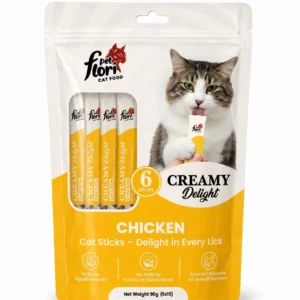 Flori Pet Creamy Delight Chicken Cat Treat – 90 G