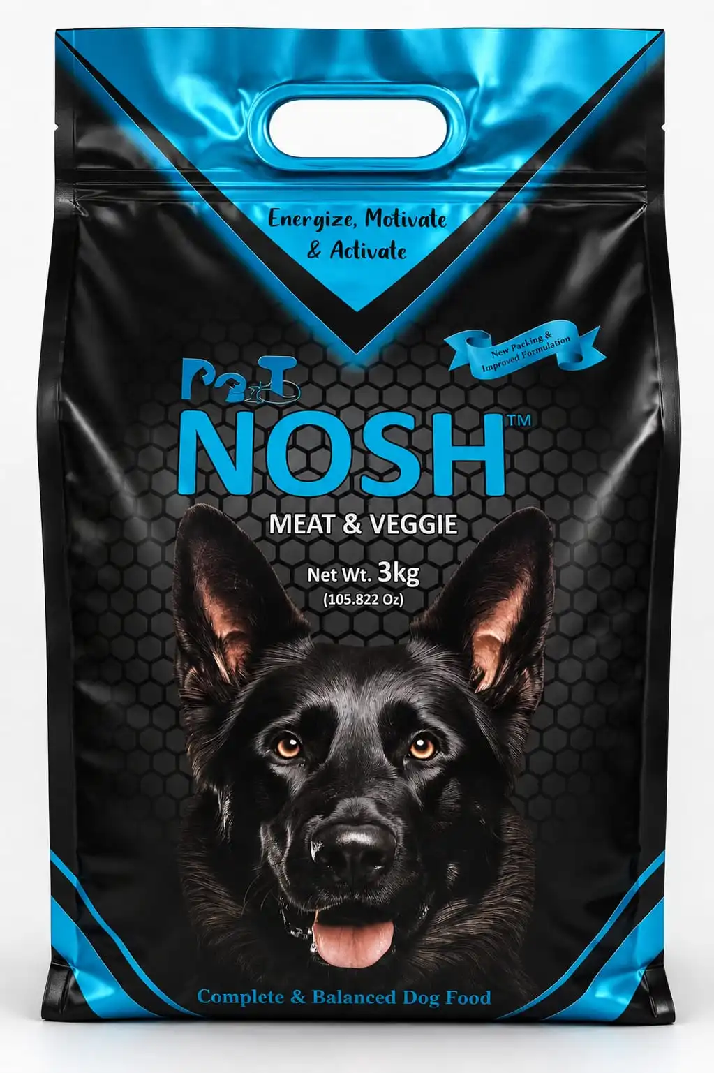 Pet Nosh™ Dog Food all Stages High Energy (Meat & Veggie)